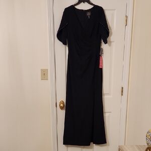 Elegant Blue Evening Dress